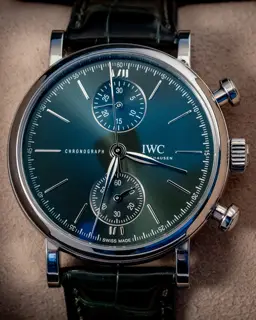 IWC IWC Portofino IW391405 39mm Stainless steel Green