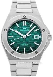 IWC IWC Ingenieur IW328903 40mm Stainless steel Green, Price & Market Data