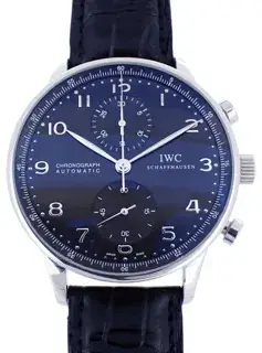 IWC IWC Portugieser IW371438 41mm Stainless steel Black, Price & Market Data