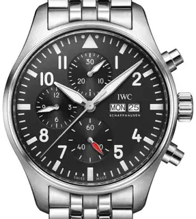 IWC IWC Pilot IW378002 43mm Stainless steel Black
