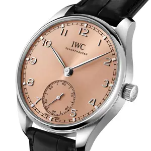IWC Portugieser Automatic 40 Salmon Dial