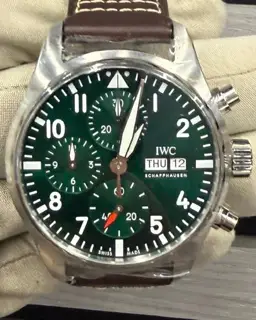 IWC IWC Pilot IW388104 41mm Stainless steel Green