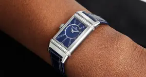 Jaeger-LeCoultre Reverso One Duetto Stainless Steel Diamonds