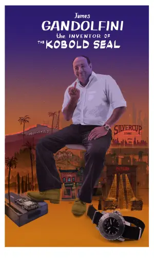 Kobold James Gandolfini Original Artwork Print