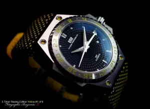 Linde Werdelin 3-Timer Racing Yellow