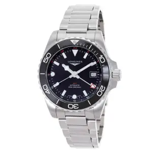 Longines LonginesHydroconquest Automatic Black Dial Men's Watch L3.790.4.56.6