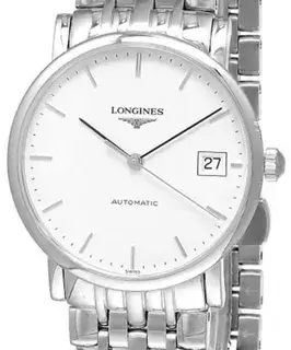 Longines Longines Elegant L48094126 34.5mm Stainless steel White