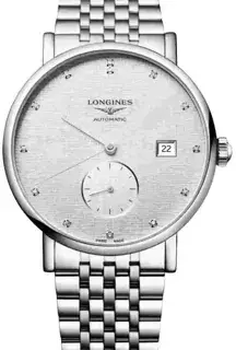 Longines Longines Elegant L4.812.4.77.6 39mm Stainless steel Silver