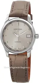 Longines Longines Master Collection L2.357.4.07.2 34mm Stainless steel Beige