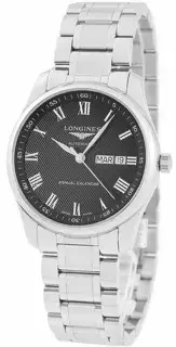 Longines Longines Master Collection L2.910.4.51.6 40mm Stainless steel Black