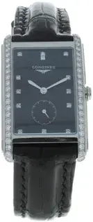Longines Longines DolceVita L5.755.0.57.0 26mm Stainless steel Black