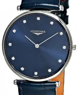 Longines Longines La Grande Classique L4755497B 36mm Stainless steel Blue