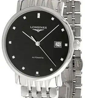 Longines Longines Elegant L48104576 37mm Stainless steel Black