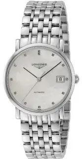 Longines Longines Elegant L4.809.4.87.6 Stainless steel White