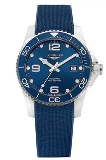 Longines Longines HydroConquest L3.781.4.96.9 44mm Stainless steel Blue