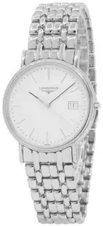 Longines Longines Presence L47904126 38.5mm Stainless steel White
