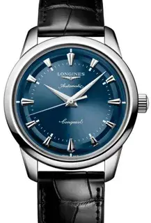 Longines Longines Conquest Heritage L1.650.4.92.2 40mm Stainless steel Blue