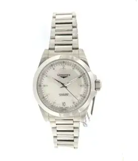 Longines Longines Conquest L34304876 34mm Stainless steel White