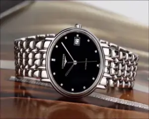 Longines Longines Presence L4.821.4.97.6 34mm Stainless steel Black