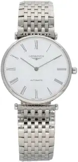 Longines Longines La Grande Classique L4.918.4 38mm Stainless steel White