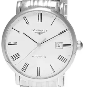 Longines Longines Elegant L49104116 39mm Stainless steel White