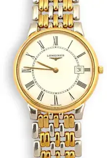 Longines Longines La Grande Classique L5.632.3 33mm Yellow gold and Stainless steel White