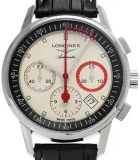 Longines Longines Heritage L4.754.4.72.4 41mm Stainless steel Silver