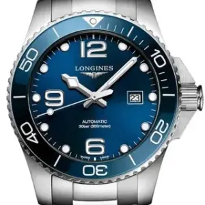 Longines Longines HydroConquest L3.782.4.96.6 43mm Stainless steel Blue