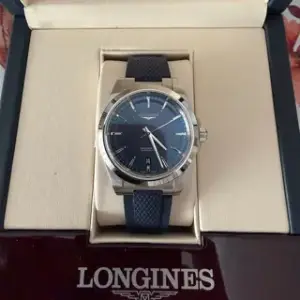 Longines Longines Conquest L37204926 38mm Stainless steel Blue