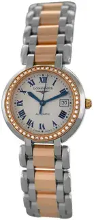 Longines Longines PrimaLuna L8.113.5.79.6 32mm Rose gold and Stainless steel Silver