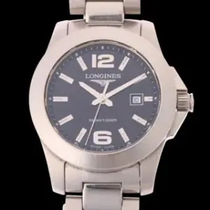 Longines Longines Conquest L3.258.4.56 29mm Stainless steel Black