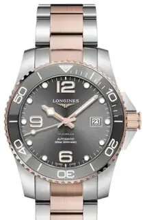 Longines Longines HydroConquest L3.781.3.78.7 41mm Stainless steel Gray