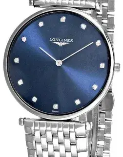 Longines Longines La Grande Classique L4755497C 36mm Stainless steel Blue