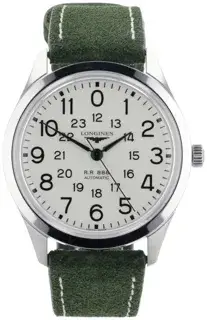 Longines Longines Heritage L2.803.4 40mm Stainless steel White