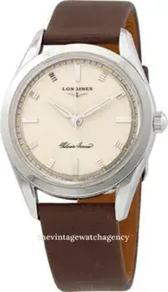 Longines Longines Heritage L2.834.4.72.2 38.5mm Stainless steel Silver