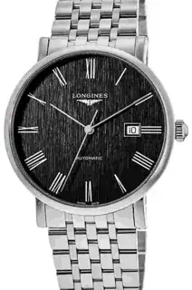 Longines Longines Elegant L4.911.4.71.6 41mm Stainless steel Gray