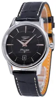 Longines Longines Flagship Heritage L47954580 38.5mm Stainless steel Black