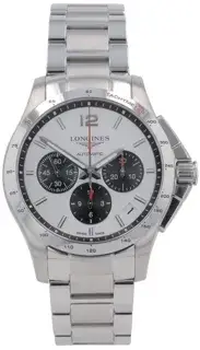 Longines Longines Conquest L3.697.1 44.6mm Stainless steel Silver