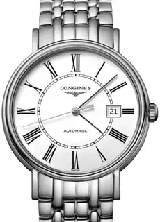 Longines Longines Presence L4.790.4.12.6 38mm Stainless steel White
