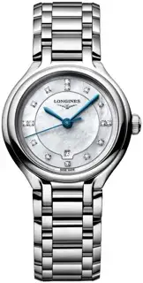 Longines Longines PrimaLuna L8.142.4.87.6 30mm Stainless steel White