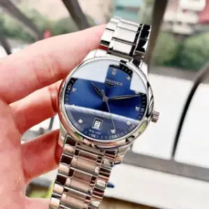 Longines Longines Master Collection L2.628.4.97.6 38.5mm Stainless steel Blue
