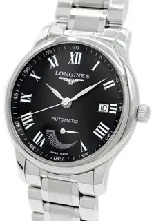 Longines Longines Master Collection L2.708.4.51.6 38.5mm Stainless steel Black