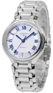 Longines Longines PrimaLuna L81244716 34mm Stainless steel Silver