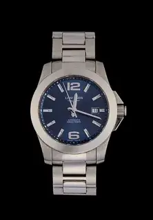 Longines Longines Conquest 41mm Stainless steel Blue