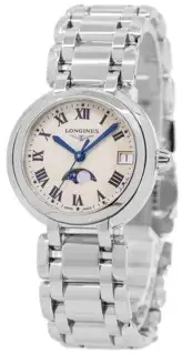 Longines Longines PrimaLuna L81154716 30.5mm Stainless steel White