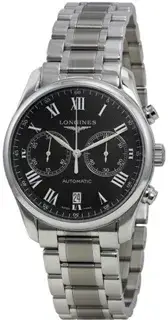 Longines Longines Master Collection L2.629.4.51.6 40mm Stainless steel Black