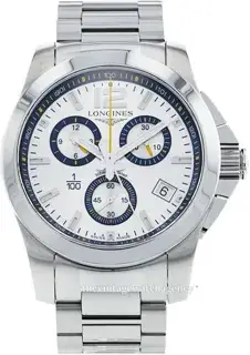 Longines Longines Conquest L3.700.4.78.6 41mm Stainless steel Silver
