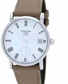 Longines Longines Elegant L4.312.4.11.2 34mm Stainless steel White
