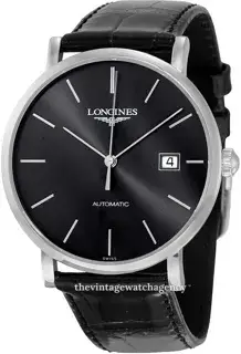 Longines Longines Elegant L4.910.4.72.2 39mm Stainless steel Gray