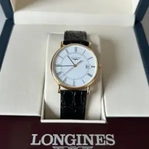 Longines Longines Presence L4.743.6.11.0 33.5mm Yellow gold White